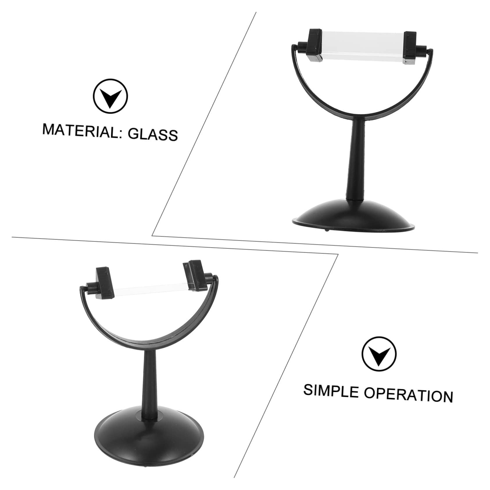 LAPYAPPE Glass Triangular-Prism Spectrum Optics Kit for Science Classroom Prisma 3D Optical Prisms for Boys and Girls