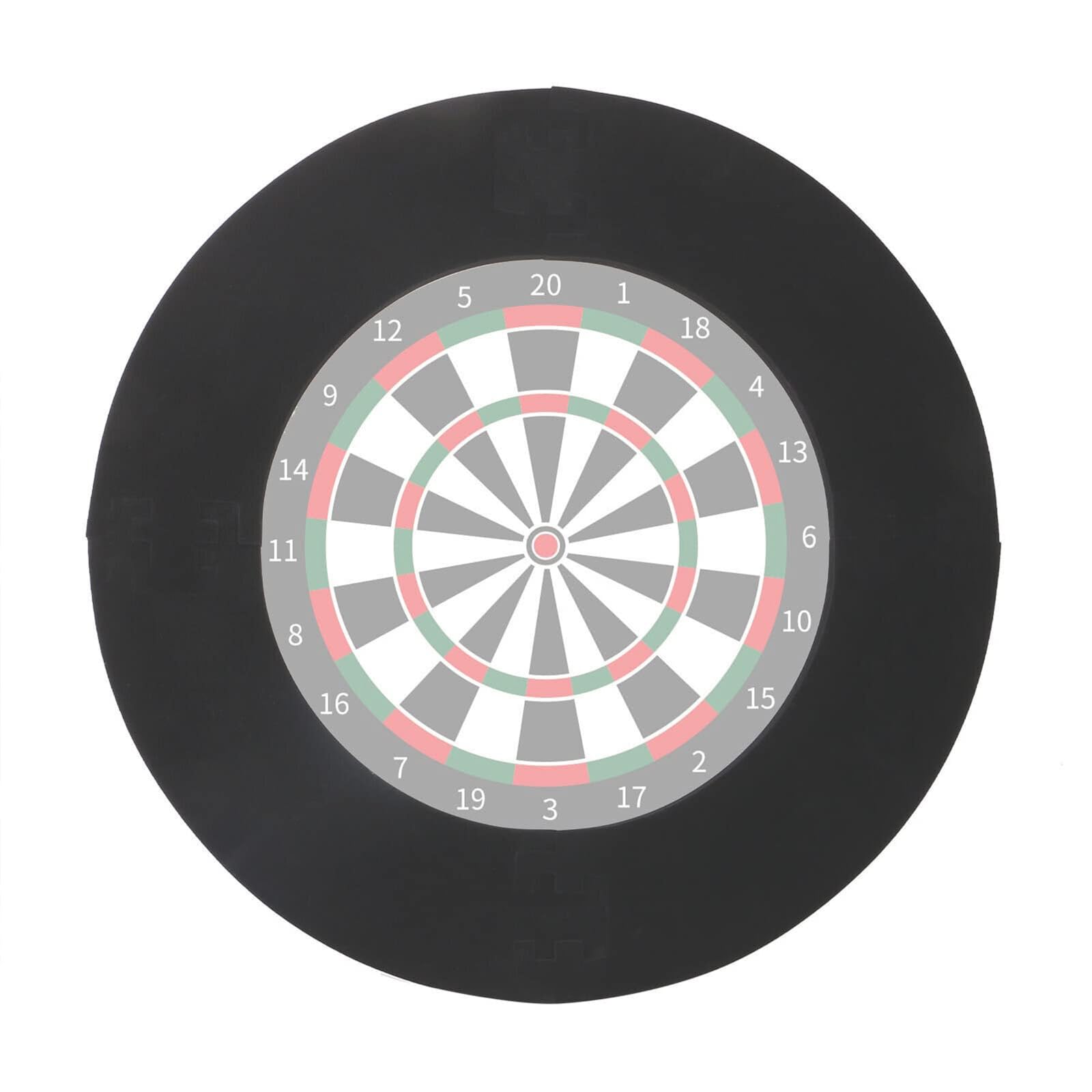 Dart Board Surround - Protective PU Dart Target Retainer for All Standard Size Dartboards