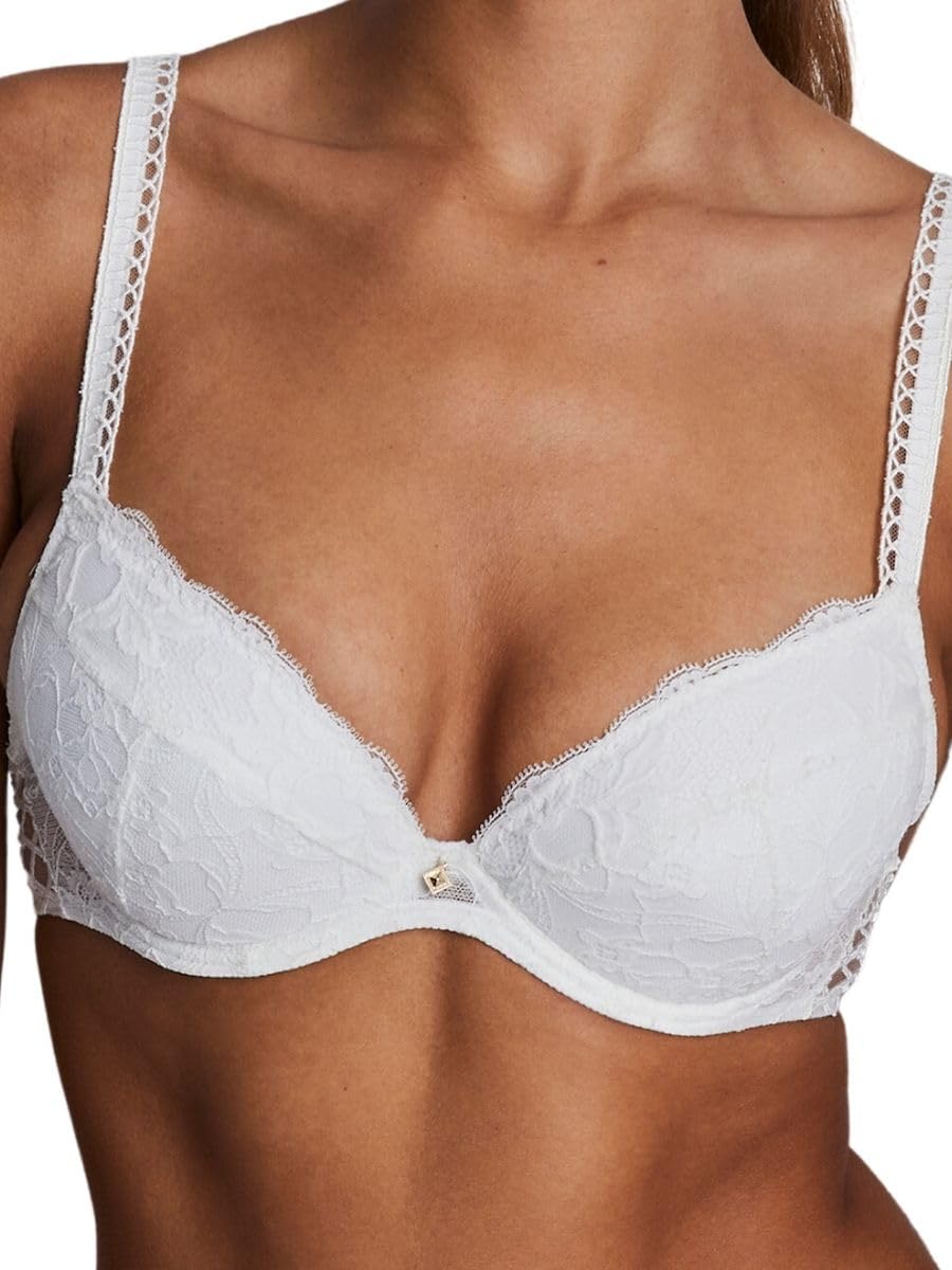 Aubade Women's Blue Kiss Of Love Bra, 32D