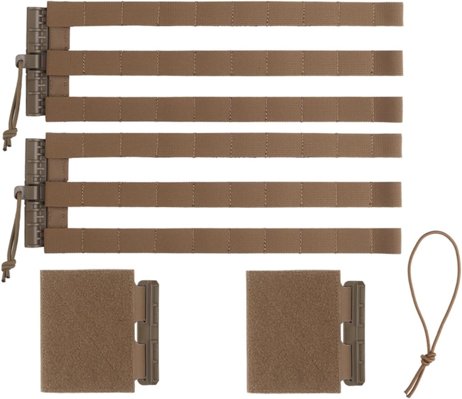 MOLLE Vest Quick Release Cummerbund Strap Side Belt, Skeletal Mesh Cummerbund Strap Single Point Buckle