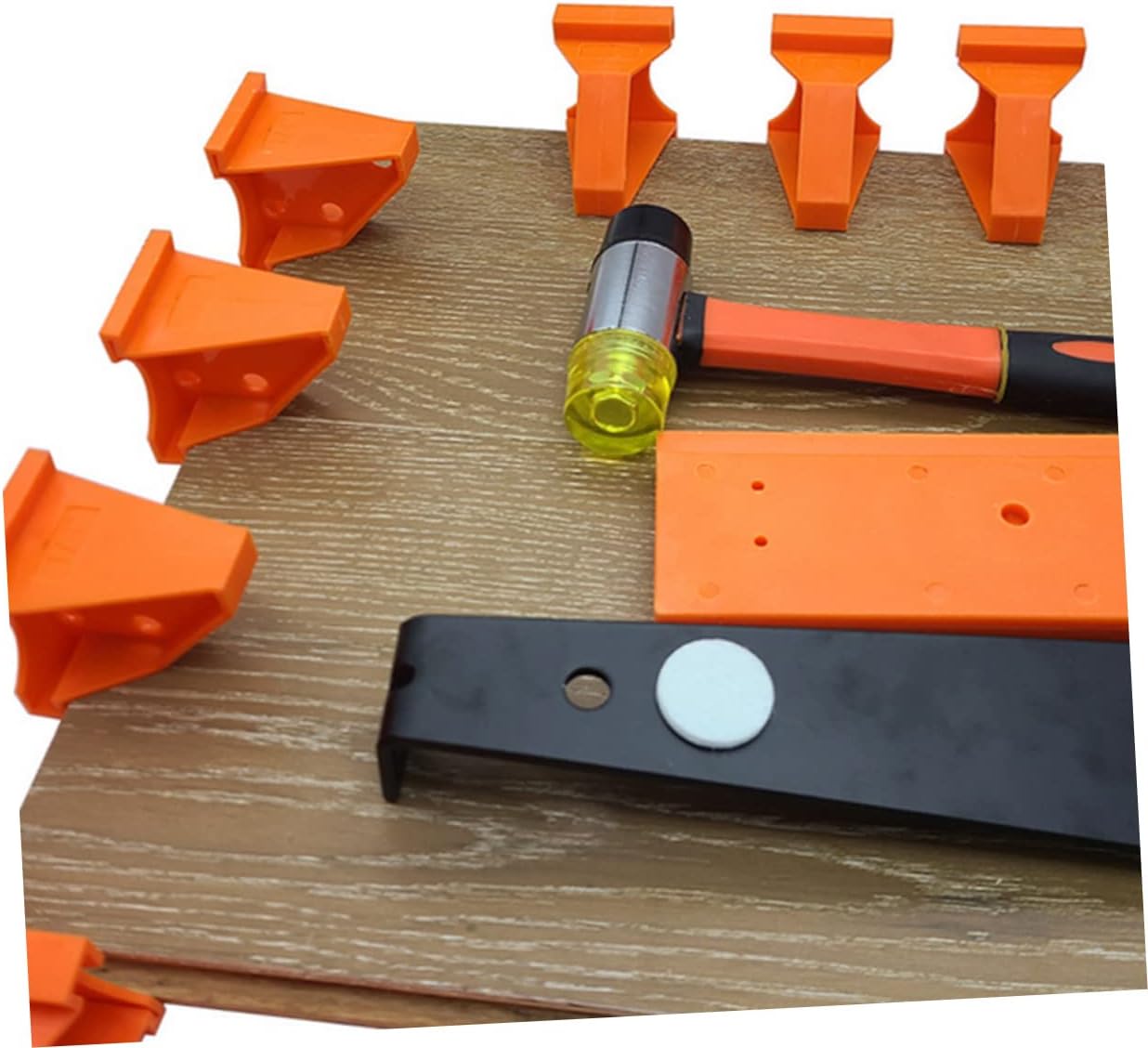 30pcs Flooring Wedges Spacers for Floor Installation Lightweight Durable Vinyl Floor Tools Easy to Use for Quick Accurate Flooring Setup