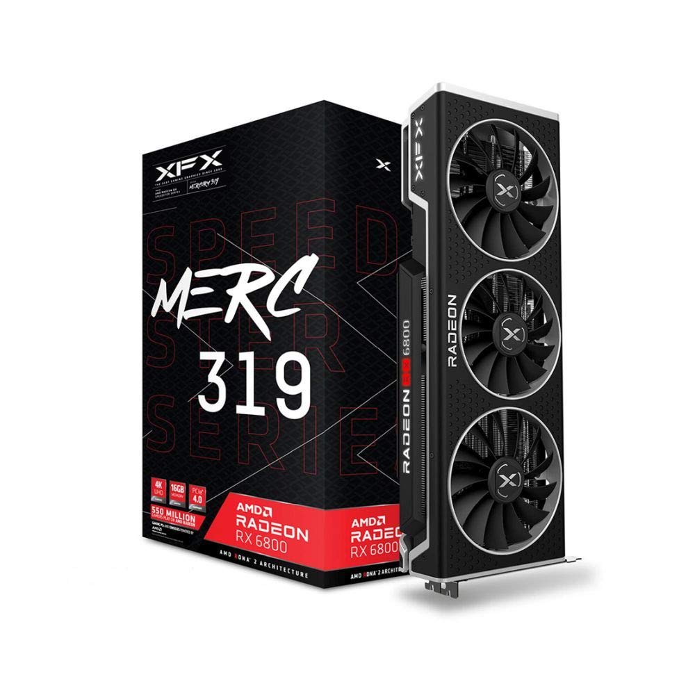 Amazon | XFX Speedster MERC319 Radeon RX 6800 ブラック 16GB