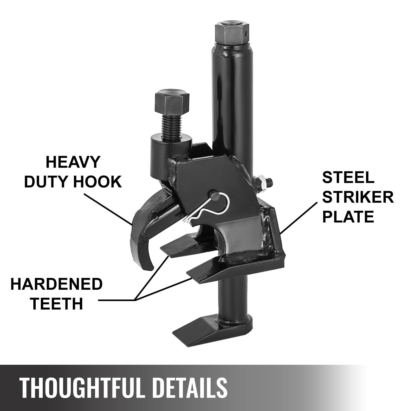 EDEDE Destalonador de neumáticos Manual, Herramienta de Cambio de reparación de neumáticos de Alta Resistencia portátil Que Funciona con Llave for ATV, Carrito de Golf, autobús, camión, SUV