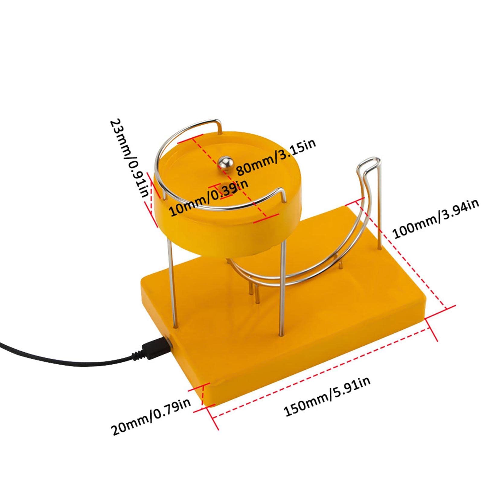 Juguete de Movimiento, Juguete Orbital de Energía, Actividades para Desarrollar La Inteligencia, Juguete de Salto Infinito para Dormitorio Y, Amarillo