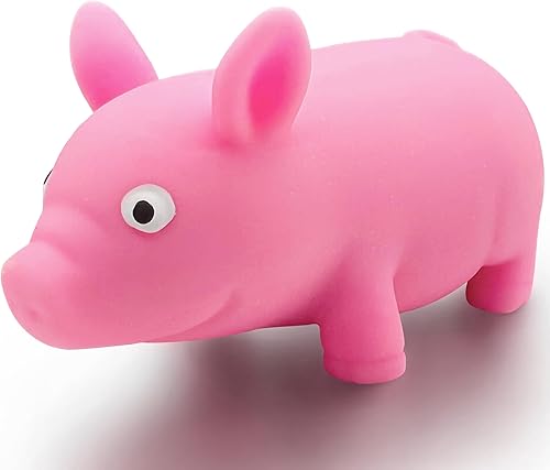 Splash Pig - Juguetes elásticos para adultos y niños (1 unidad), juguetes sensoriales para ansiedad, relleno de arena, bolas de estrés, regalos de
