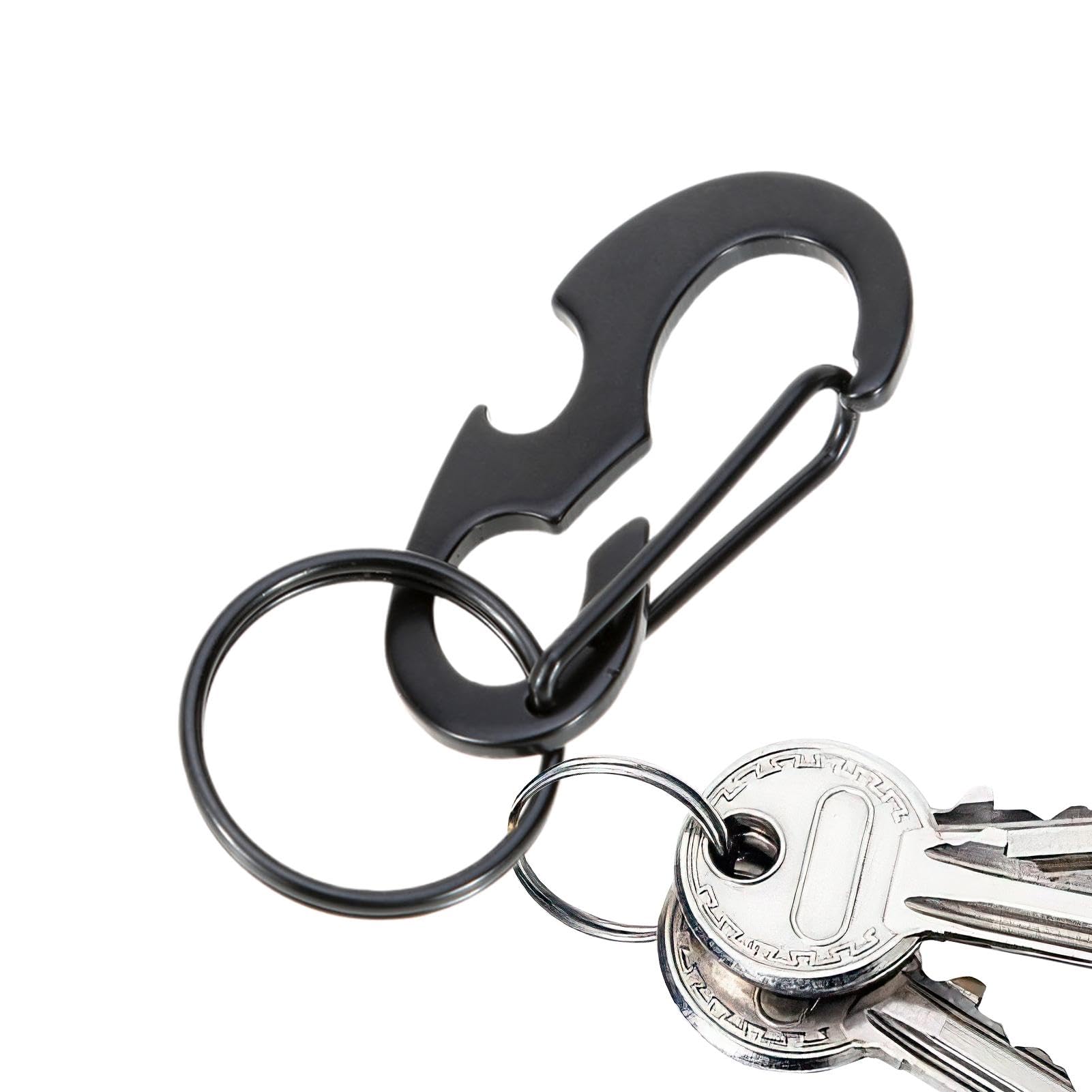 Portachiavi Apribottiglie In Ottone LIANXUE: Pratico 2 In 1 Con Incisione, Regalo Uomo Donna - 2