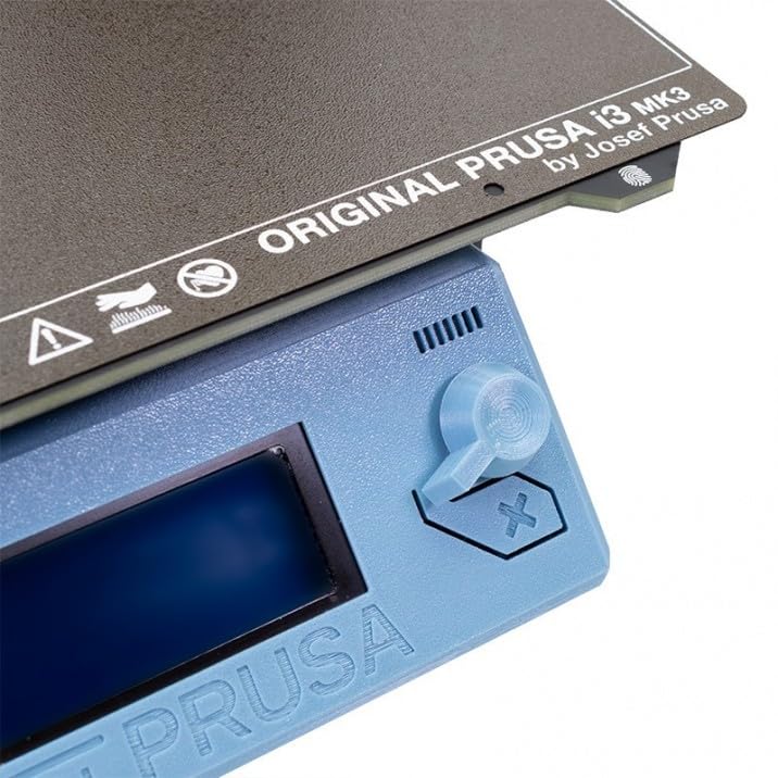 Image of Prusament 3D Printer Premium Filament PETG Chalky Blue 1.75mm - 1kg Spool - High Precision ±0.02 mm - Low Stringing - Strong Layer Bond - No Tangling - Ideal for Beginners & Professionals