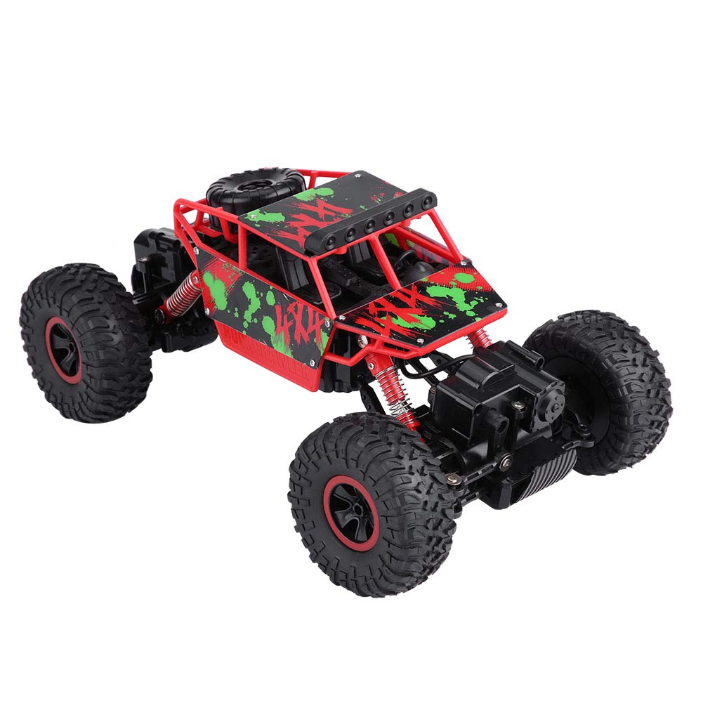 RC Model Car, RC Car, Four-wheel Drive Shock-Absorbing for Boy Lids(red)