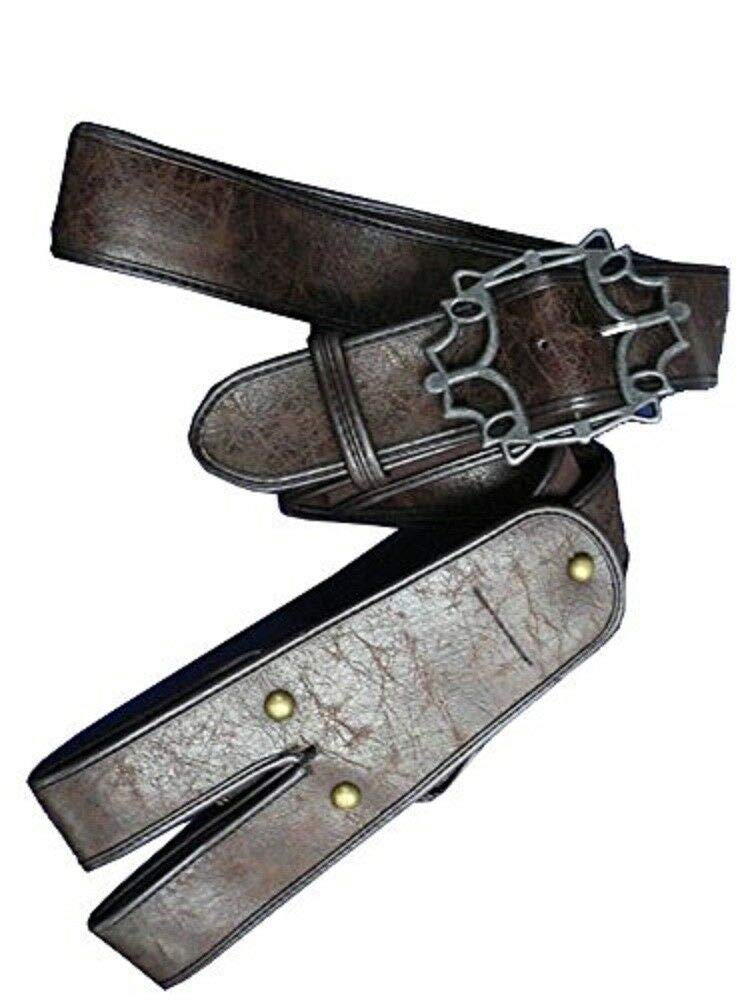 thecostumebase Jack Sparrow Sun + Flower + Baldric Sword Pirate Belt Set di 3 cinture in vita
