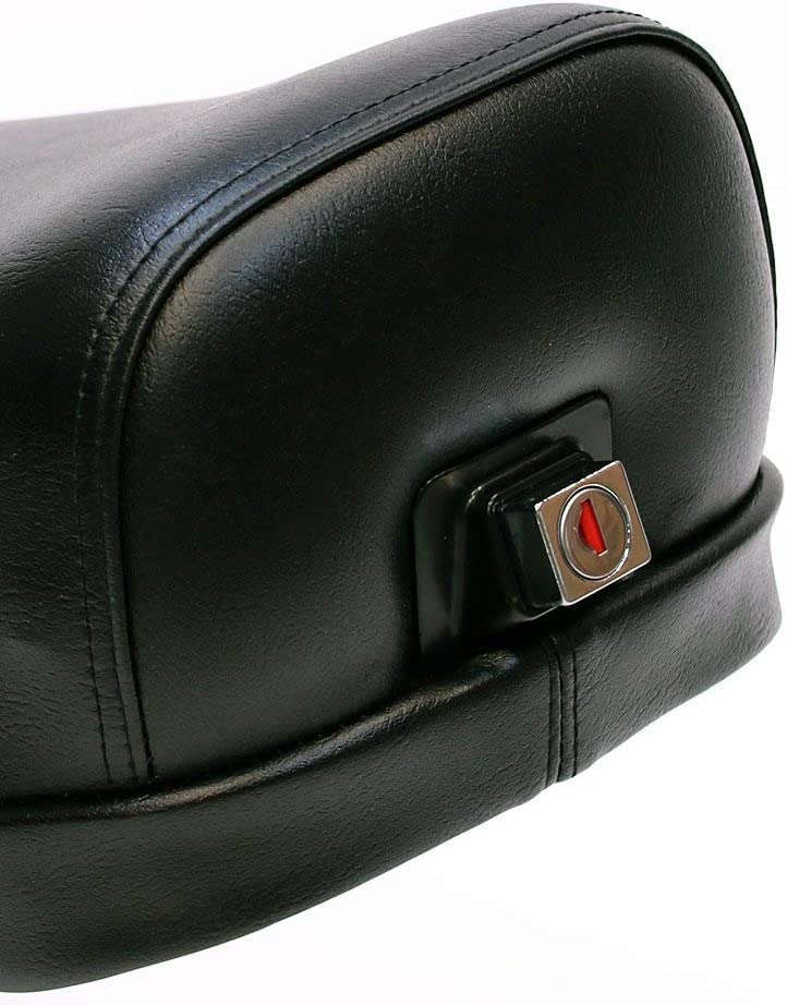 E-BIKERS SELLA LUNGA compatibile con VESPA 50 SPECIAL 125 ET3 PRIMAVERA 125 CON SERRATURA E MOLLE - MADE IN ITALY -