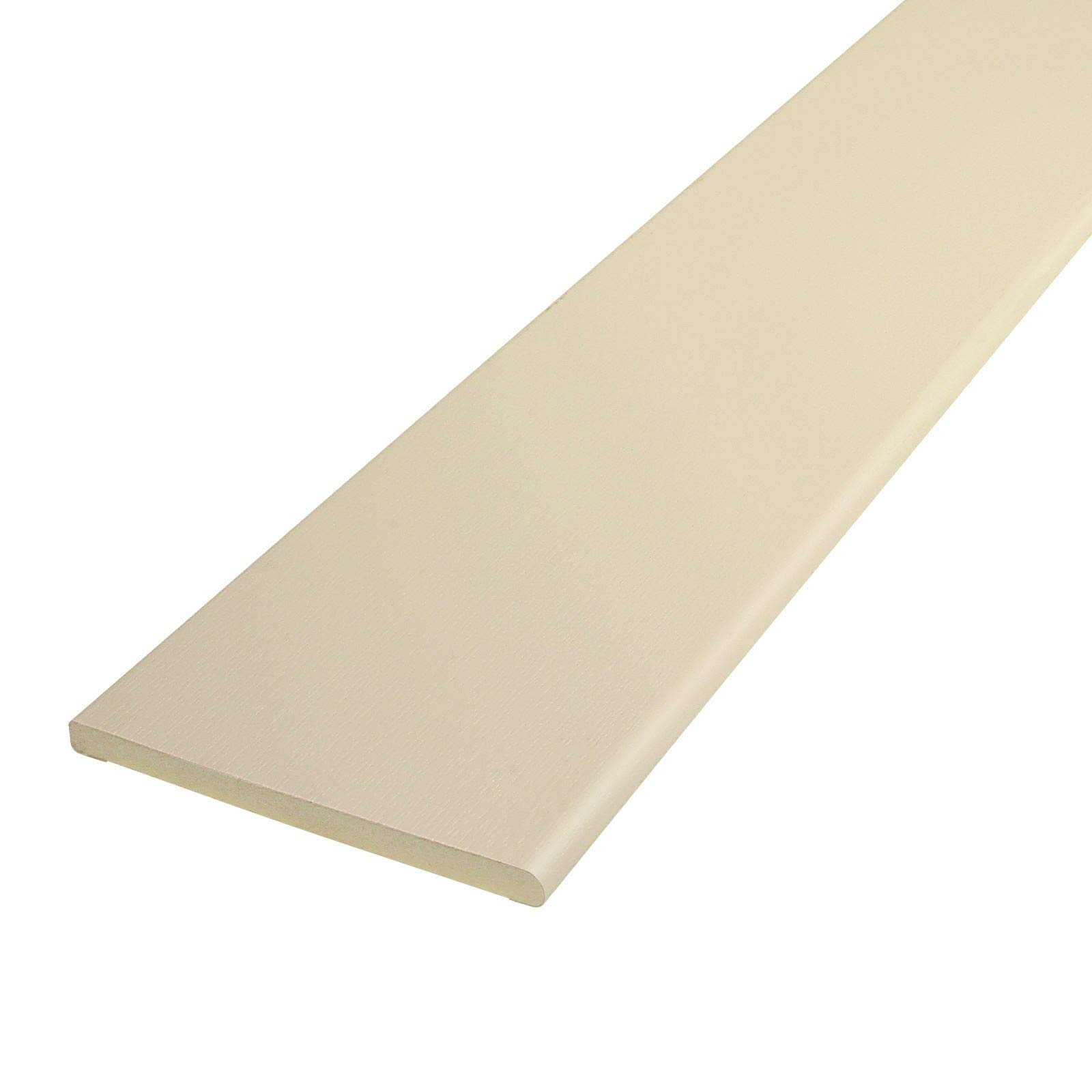 Pencil Round uPVC Architrave Trim (5m) - 95mm, Cream