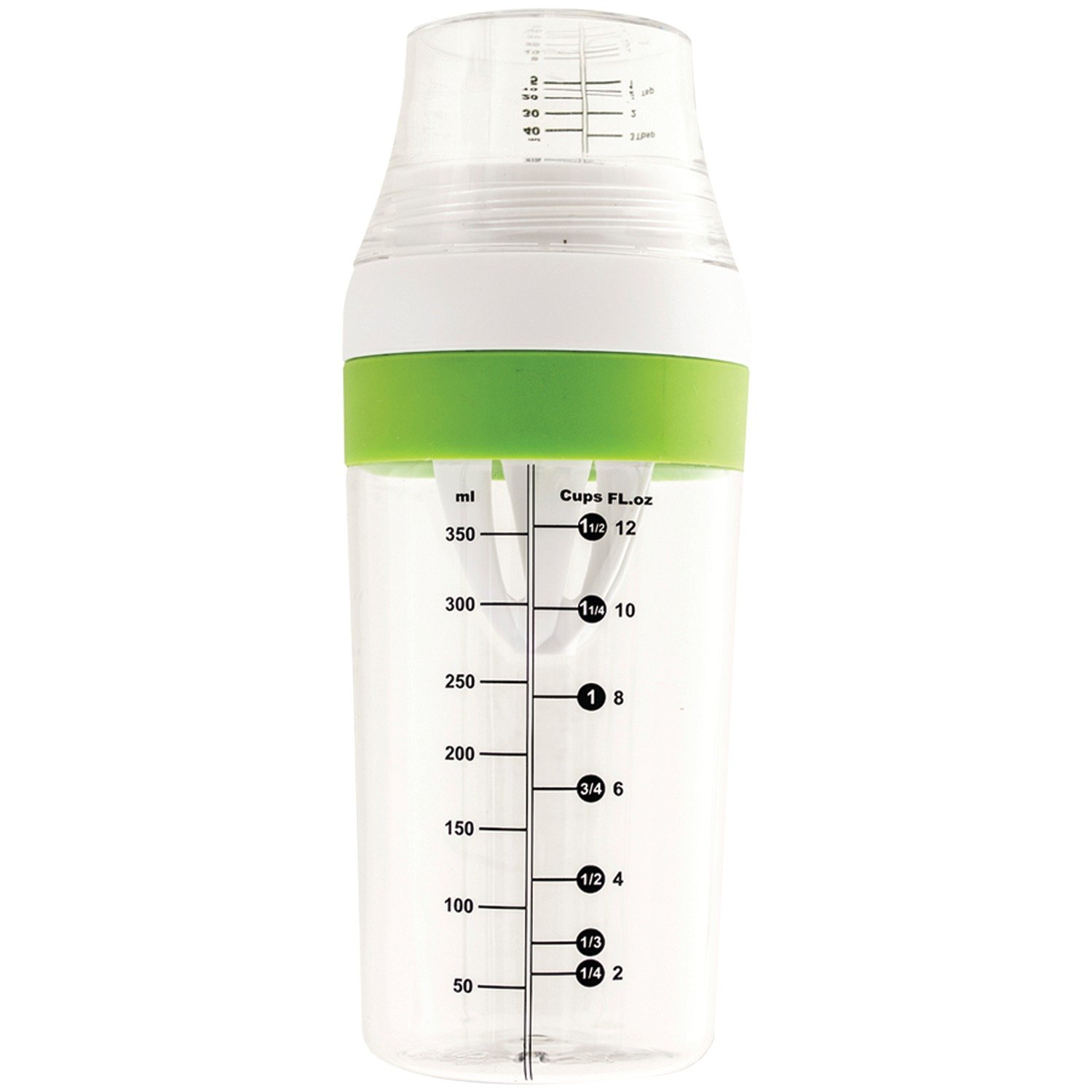 Starfrit 2-in-1 Salad Dressing Shaker With Juicer, Green