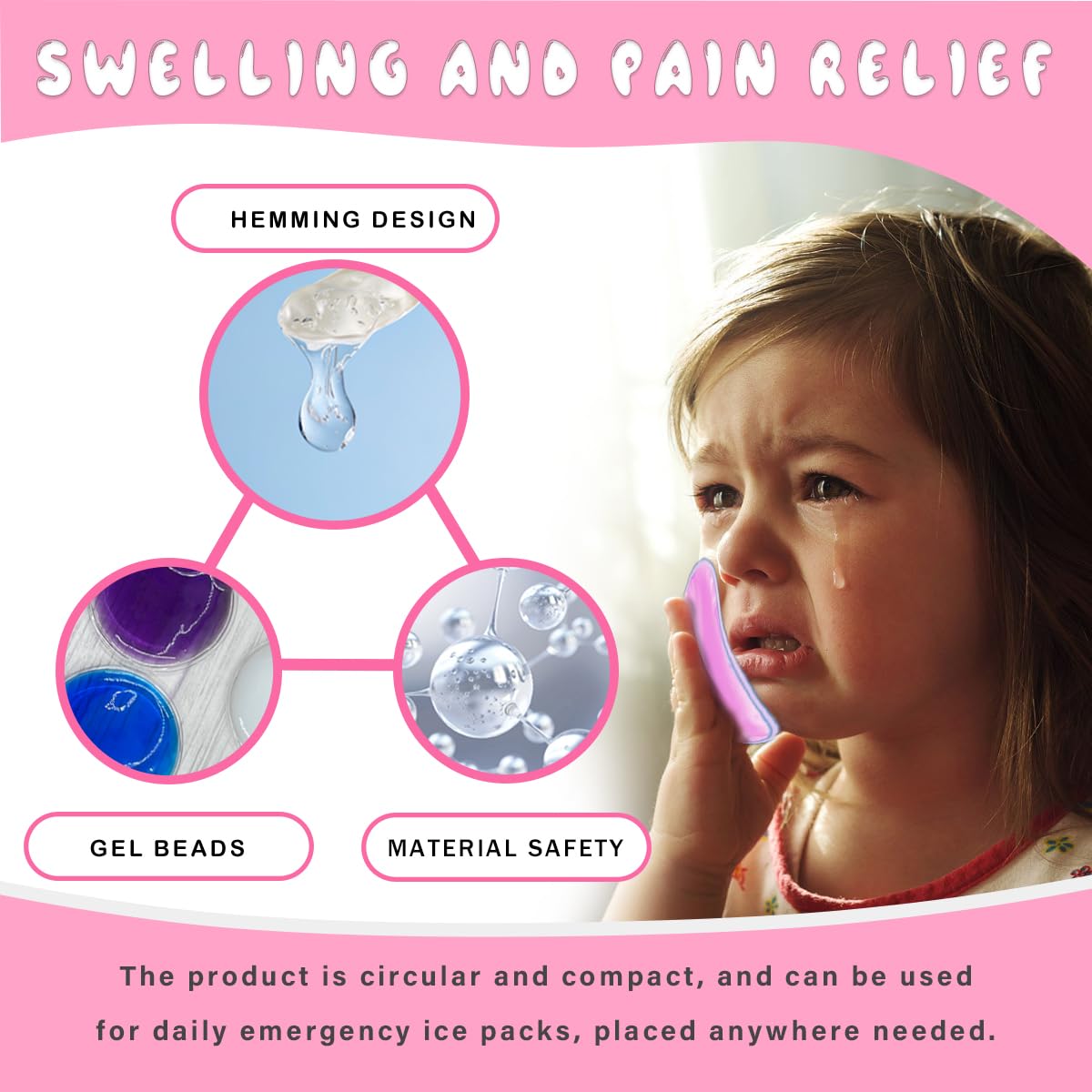 Snapklik.com : Reusable Hot And Cold Gel Ice Packs For Injuries - Cold ...