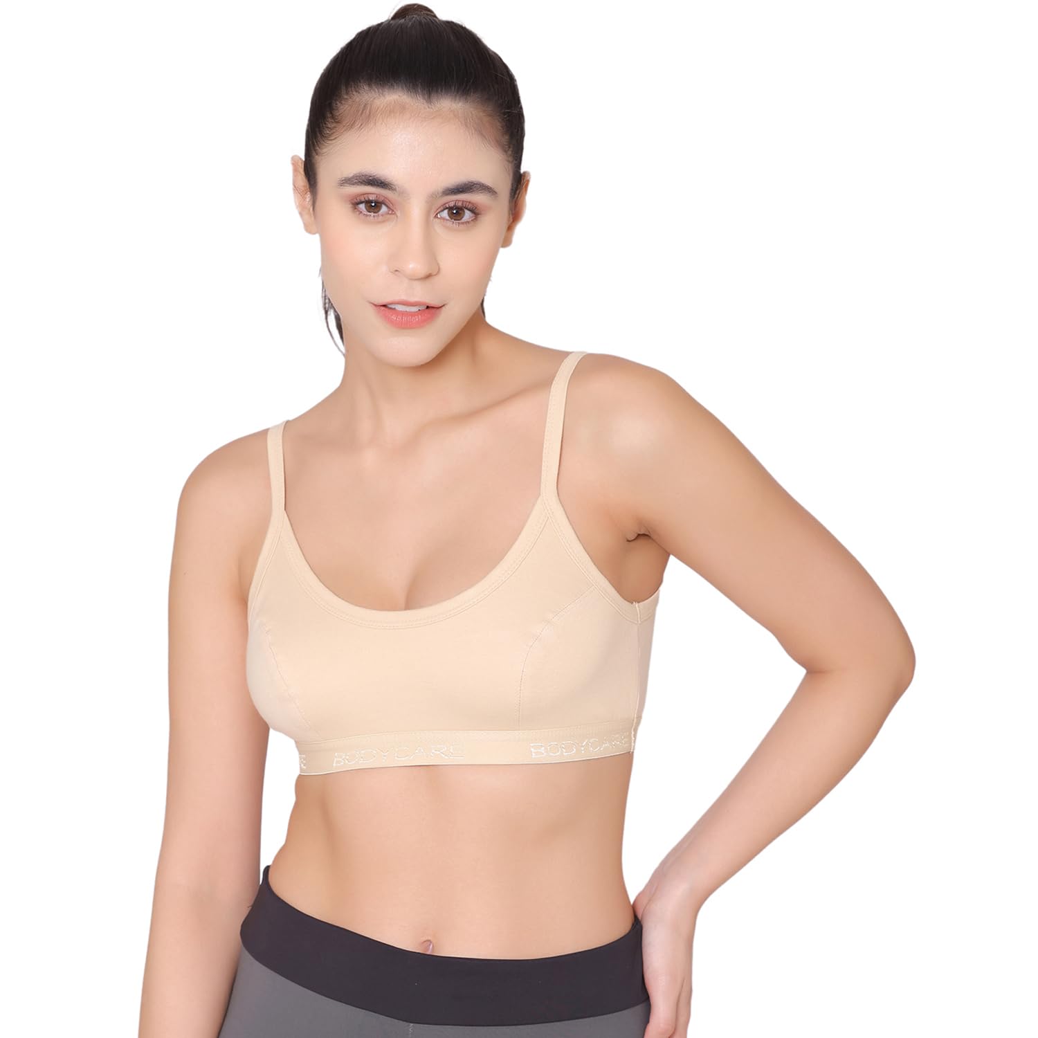 BODYCARE 1604 Sports Bra for Women, Full Coverage Workout Bra for Gym | High Impact Sports Bra with All Day Comfort for Gym, Yoga, Sports-image-48