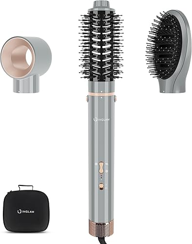 IG INGLAM MegaAIR Styler, cepillo profesional 4 en 1 para secador de pelo 110,000 PRM sin escobillas BLDC Motor iónico de aire caliente disponible en Yaxa Costa Rica