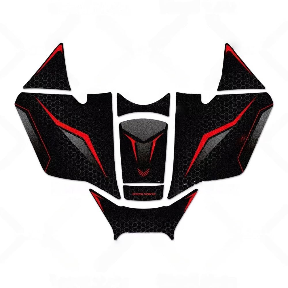 Dingyig Color3 For Xmax 300 2023-2026 Motorcycle Fuel Tank Sticker Scooter Pad Protection Decal(Color3)