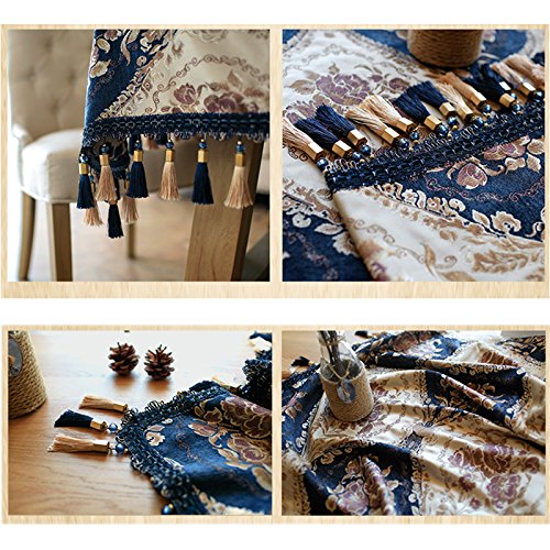 Nappe en chenille lourde pour protéger une table des rayures - 3
