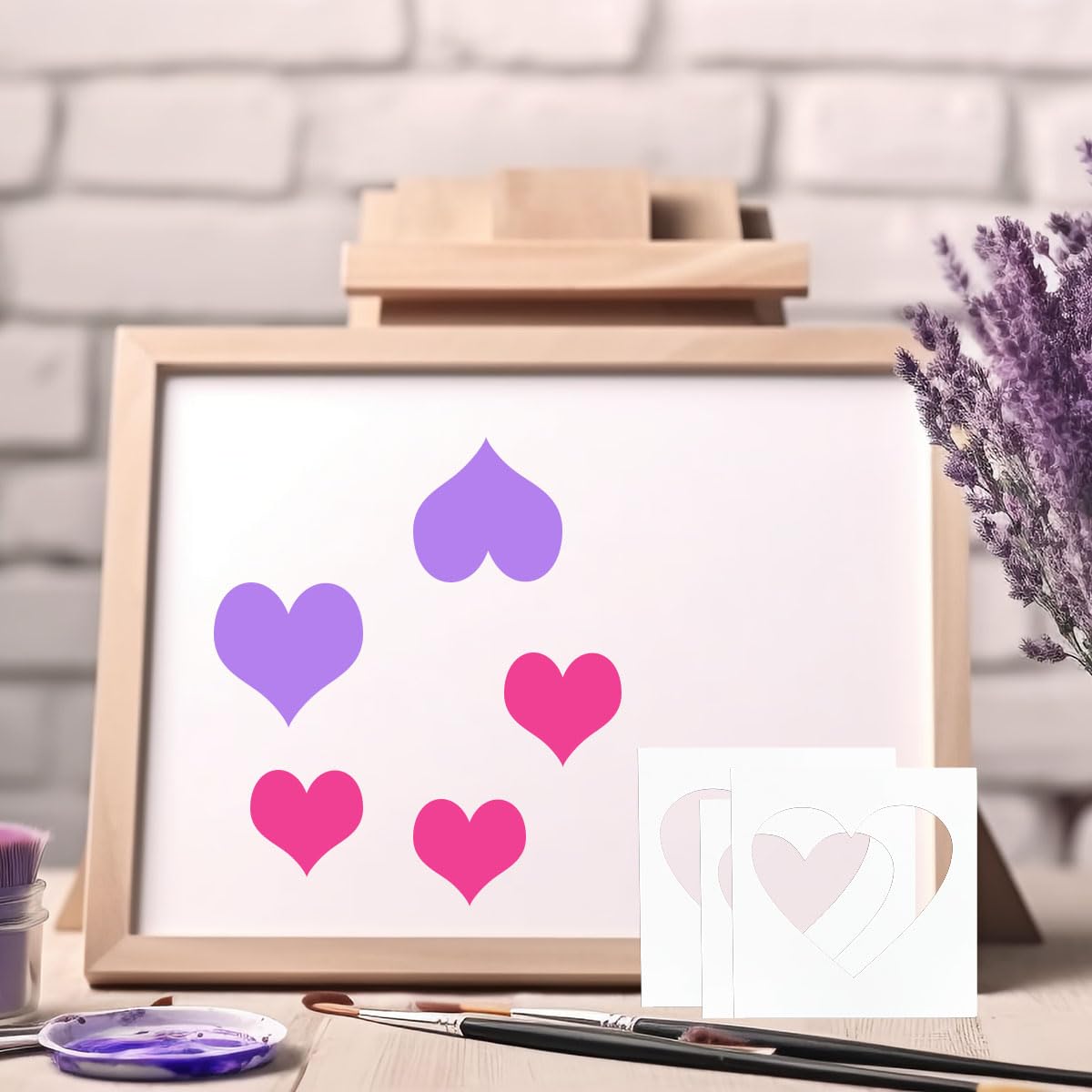 16 Plantillas De Corazón, Plantillas De Corazón De Plást. | Envío Gratis