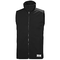 Helly Hansen Hommes Gilet Softshell Paramount, Noir