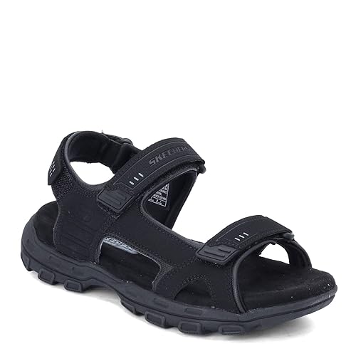 Skechers Men's USA Garver - Louden Open Toe Sandal W/Strap Closure