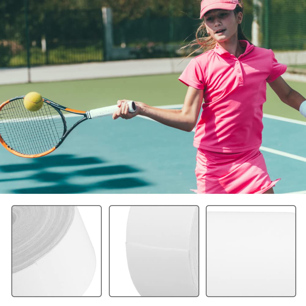 Ruban adhésif de protection pour tête de raquette de tennis, 5 m, en
