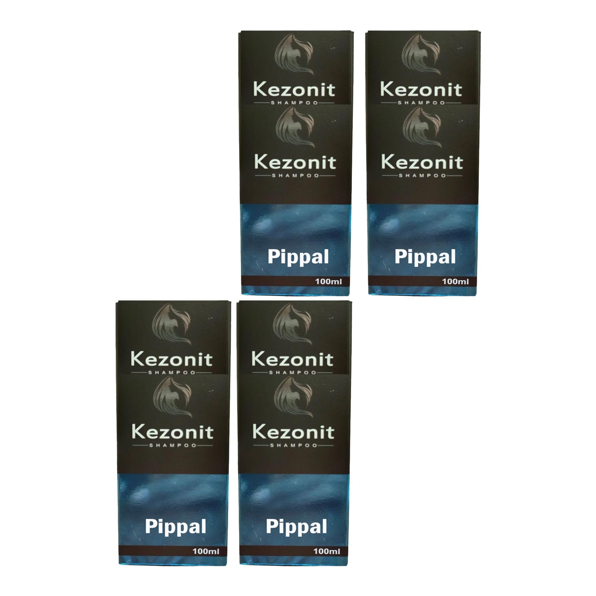 PIPPAL Kezonit SHAMPOO FOR MEN AND WOMEN USE (Pack Of 4) (400 ml)