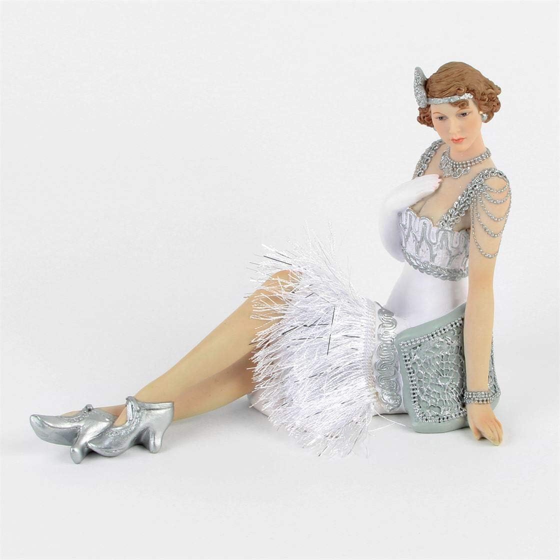 Stunning Art Deco Figurine "Gatsby Girls" Evelyn