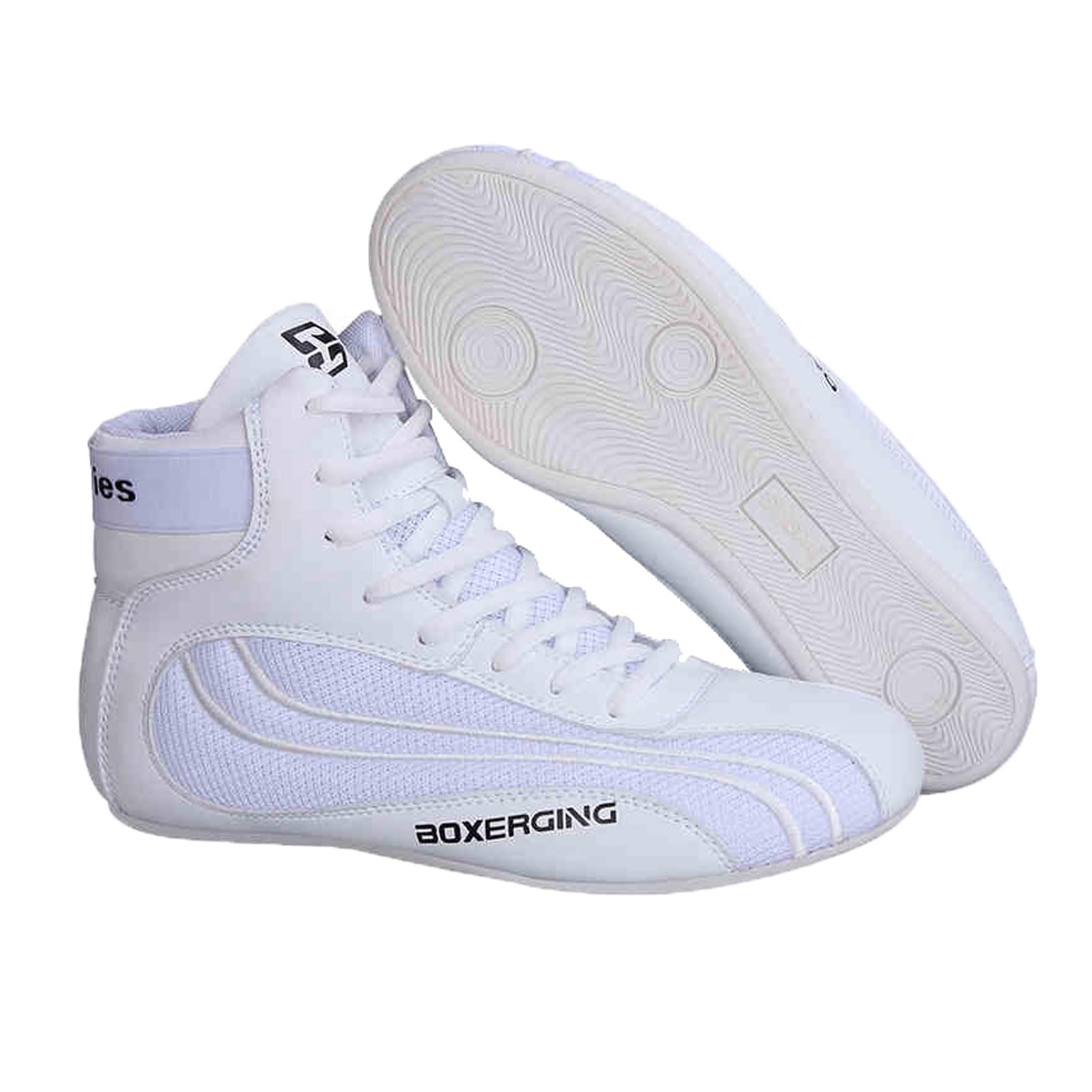 ForceRoute Wrestling Shoes,Boxing Shoes,Men'S Wrestling Shoes Boots,Boxing Shoes Men,Fighting Shoes,Training Sneakers Wrestling Shoes,Excellent Grip,Lightweight,Breathable,For Training Mma Muay Thai