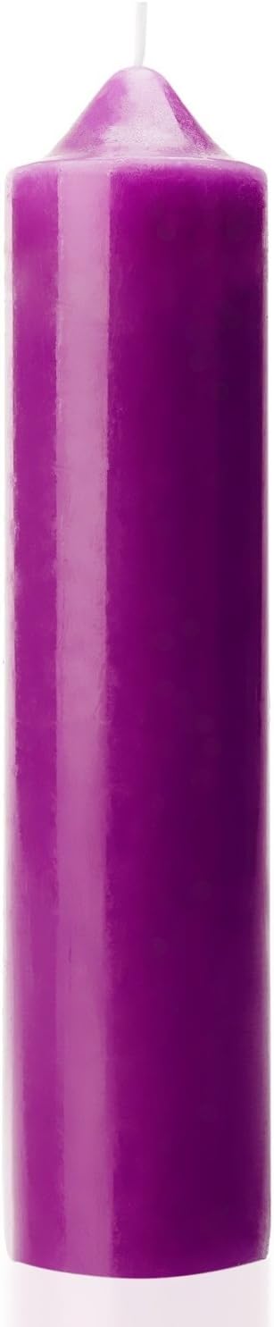 Low Temperature Candle, EROKAY Low Heat Candle Romantic Dripping Candle for Home Decro Purple