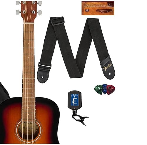 Amazon.com: Fender FA-15 3/4-Scale Kids Steel String Acoustic