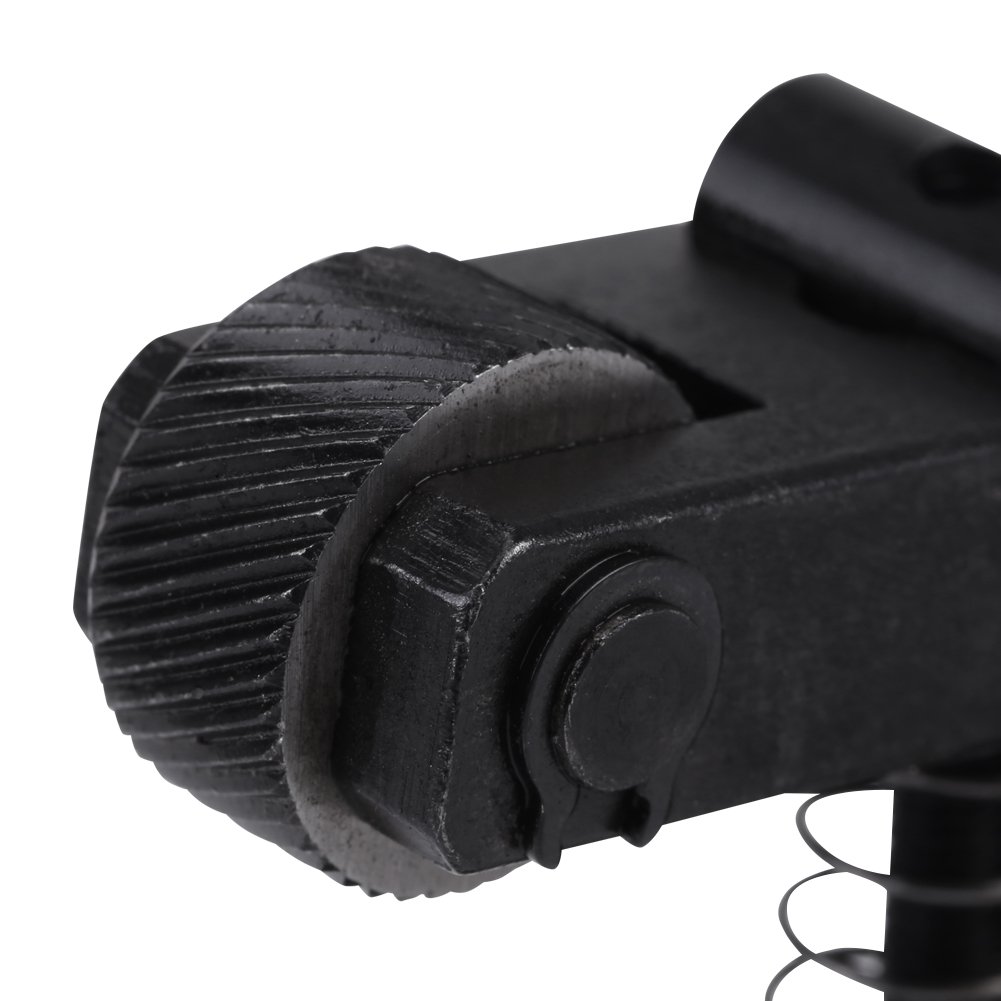 Akozon Outil de Moletage Linéaire à 2 Roues Knurler Porte-outil à Moleter avec 4pcs Molettes de Rechange