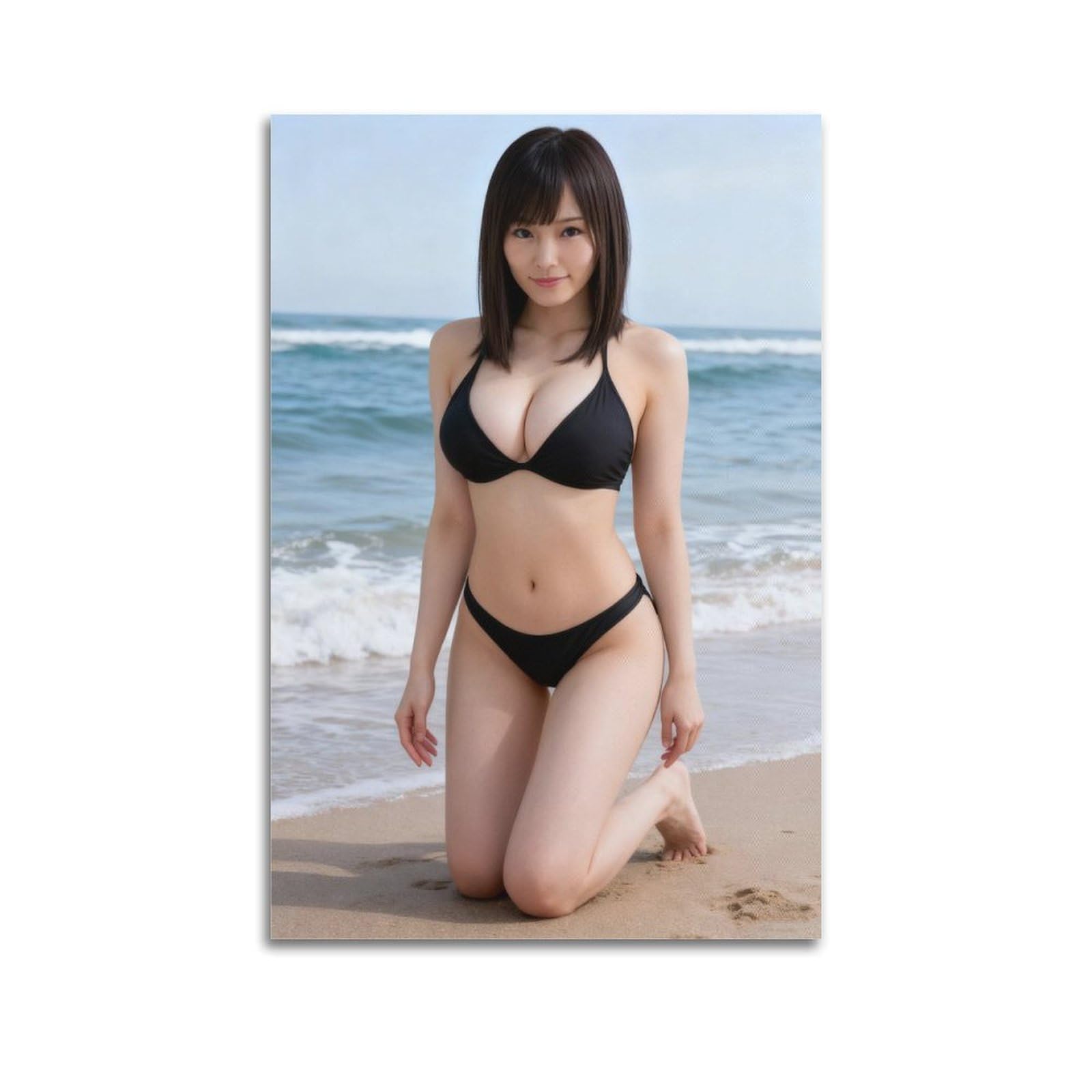 Amazon.co.jp: 山本彩きれいなポスター壁装飾キャンバス バスルーム