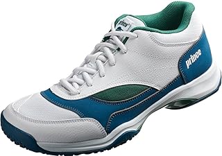 Prince(プリンス) ユニセックス大人 WIDE LITE ADVANCE CG(ホワイト×グリーン)テニスシューズ