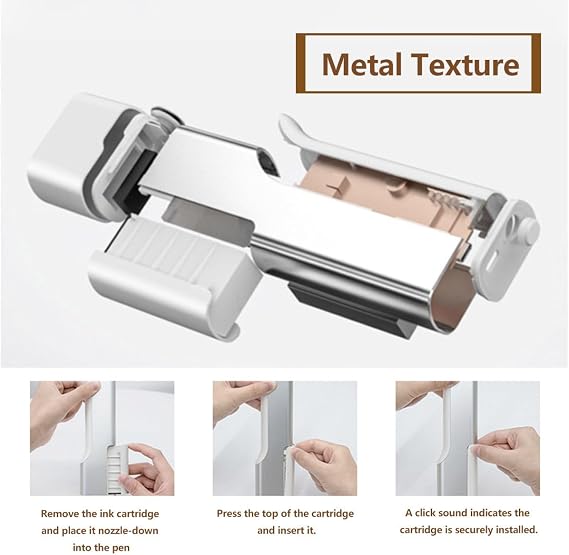 Handheld Edible Printer, Portable Mini Coffee Printpen, Handheld Food Printer, 500mah Power, 300dpi, 2.6cm Width, Suitable Dessert Shop Coffee Shop Machine-blackinkcartridge+auxiliaryruler