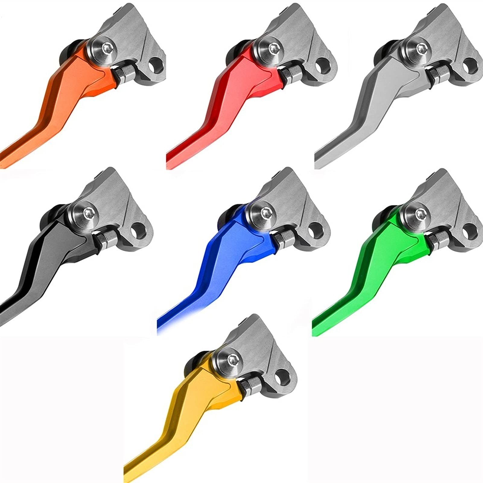 Maniglia Leva Freno Frizione Pieghevole Per Moto In Alluminio Billet Per Suzuki 250SB 250 SB 2002 2003 2004 2005 2006 Dirt Bike Leva Della Frizione Del Freno (Colore : Rosso)