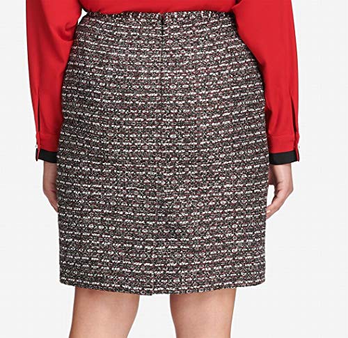 Calvin Klein Womens Sequined Tweed Pencil Skirt2