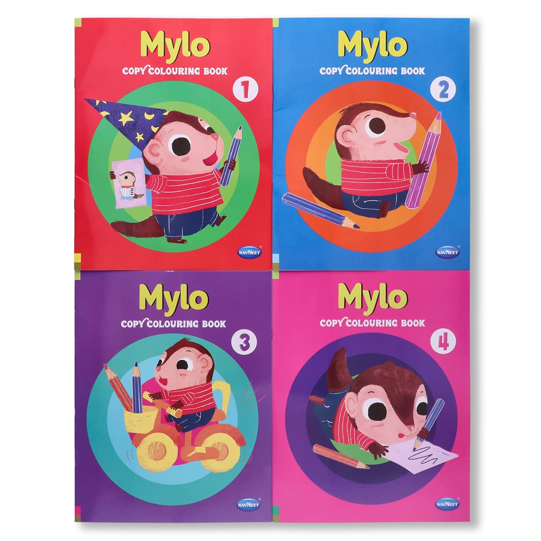 Buy Navneet Mylo Copy Colouring Book series Book Online at Low Prices ...