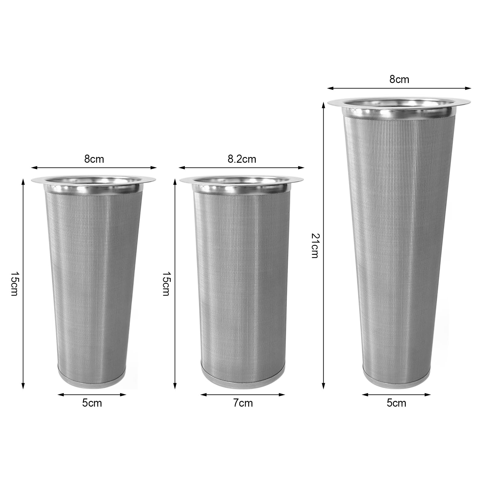 Filtre à café à froid pour pot Mason large goulot, passoire acier inoxydable 304, cafetière glacée 950 ml
