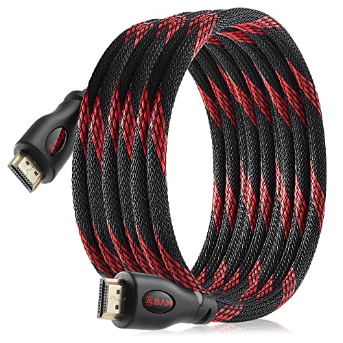 Bam 3 Pack High Speed 4K Hdmi Cables - 10' Long #TOP1