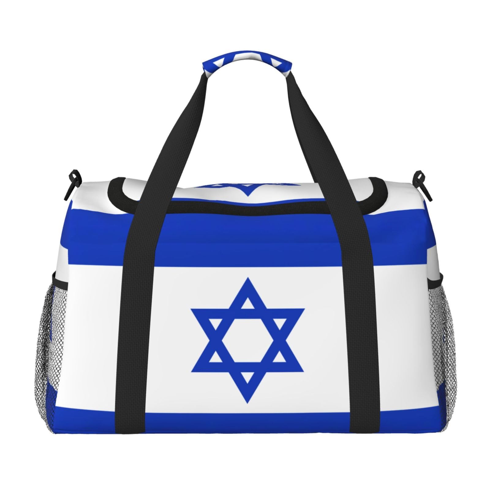 Flaga Izraela torba na ramię kobiety mężczyźni podróżna torba crossbody torebka torba na ramię torebki robocze codzienna torba hobo
