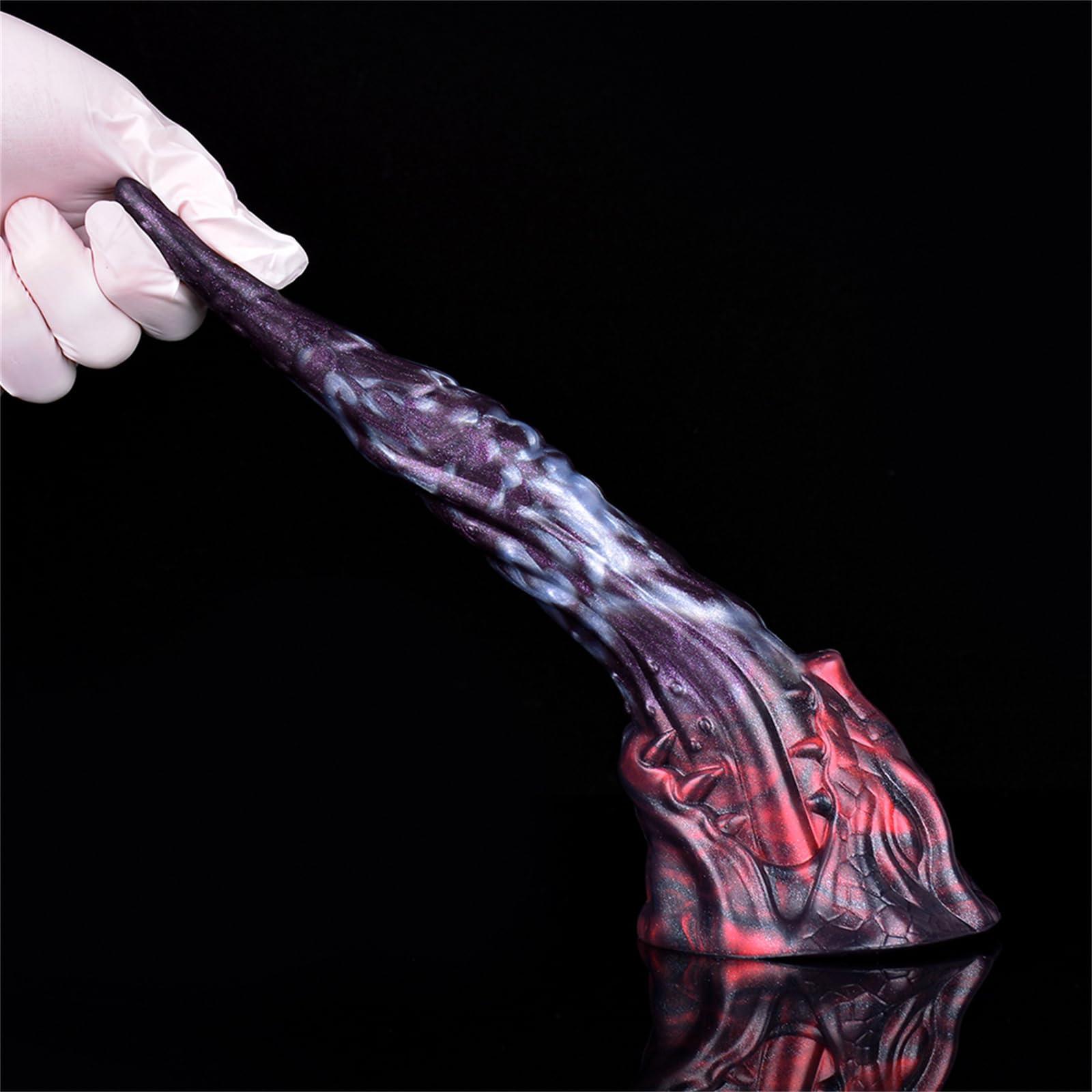 konischer dildo Strict Male Harness with Analplug: Herren-Zaumzeug mit Analplug, schwarz