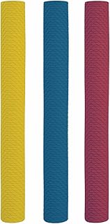 Prokick Scale Cricket Bat Grips Better Shock Absorption Ultimate Grip for Shot Control (Assorted-3PC)