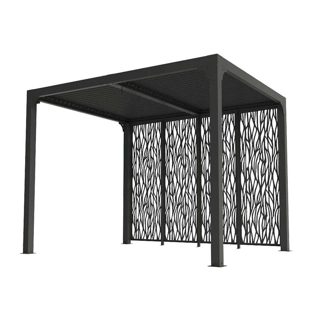 Pergola Bioclimatique 7.20m² Gris Anthracite - PER2430MBI