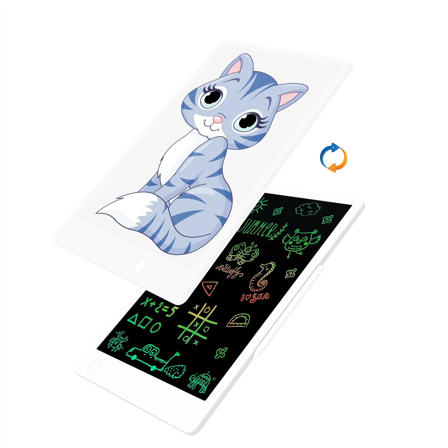 Upgarde A4 LED Drawing Board, Ultra Slim USB Rechargeable Tracing Light, Dimmable LED Copy Board, Multi-Function 2 in 1 Light Pad (2 in 1 Light Pad)