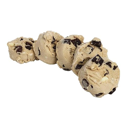 Otis Spunkmeyer Sweet Discovery Triple Chocolate Cookies Dough, 1.33 Ounce -- 240 per case.