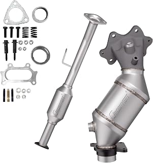 Front&Rear Catalytic Converter Compatible with 2006-2011 Honda Civic Hybrid 1.3L l4 High Flow Catalytic Convertor (EPA Compliant)