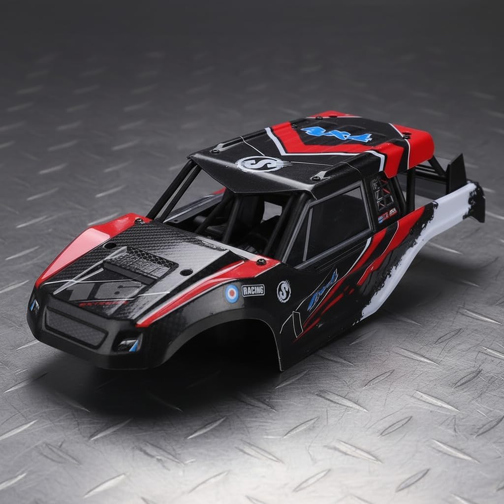 Alomejor RC Car Body Shell, Lightweight Stylish 1:18 Scale Replacement Body PVC Material for RC Enthusiasts Racing Customization and Hobby Projects image 5