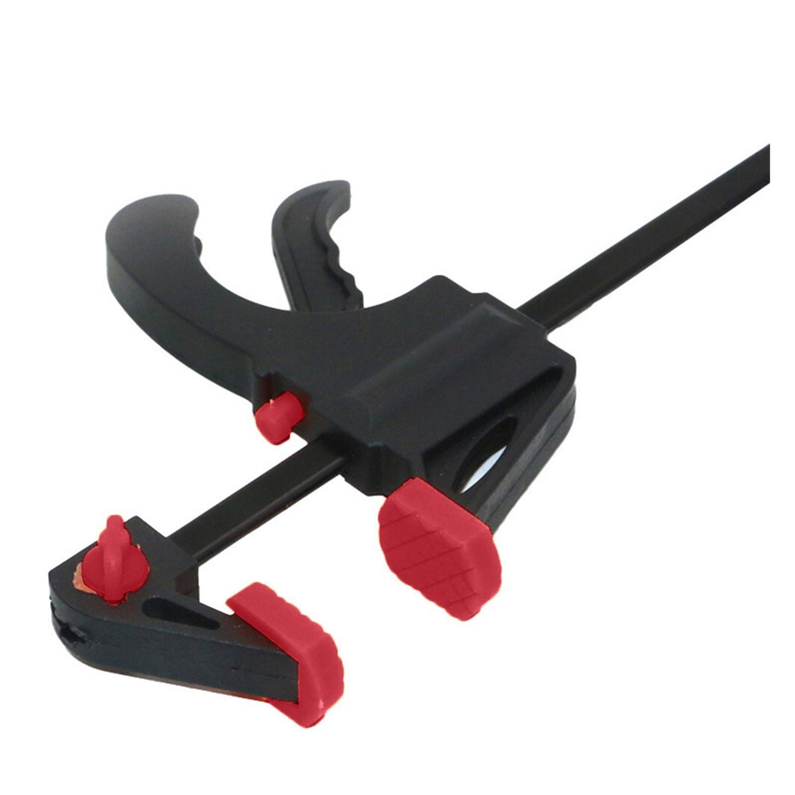 Abrazaderas de agarre rápido de 4 pulgadas, abrazadera de barra de una mano, liberación rápida de trinquete, kit de agarre de abrazadera de barra de trabajo de madera, herramienta manual de bricola