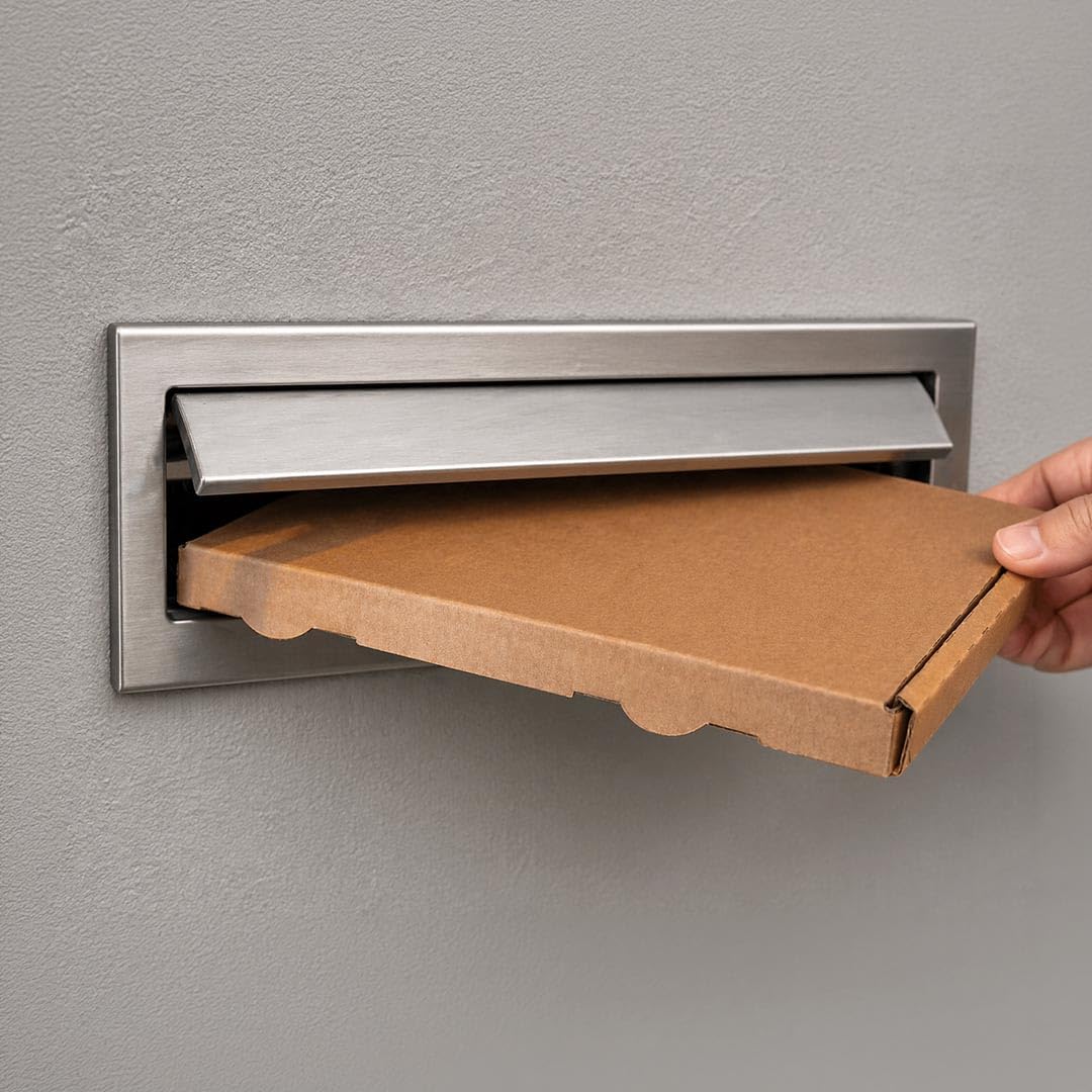 Großbriefkarton 230 x 160 x 20 mm, braun, einwelliger Faltkarton, DIN A5, FEFCO 0427, Versandkarton mit Steckverschluss (200)
