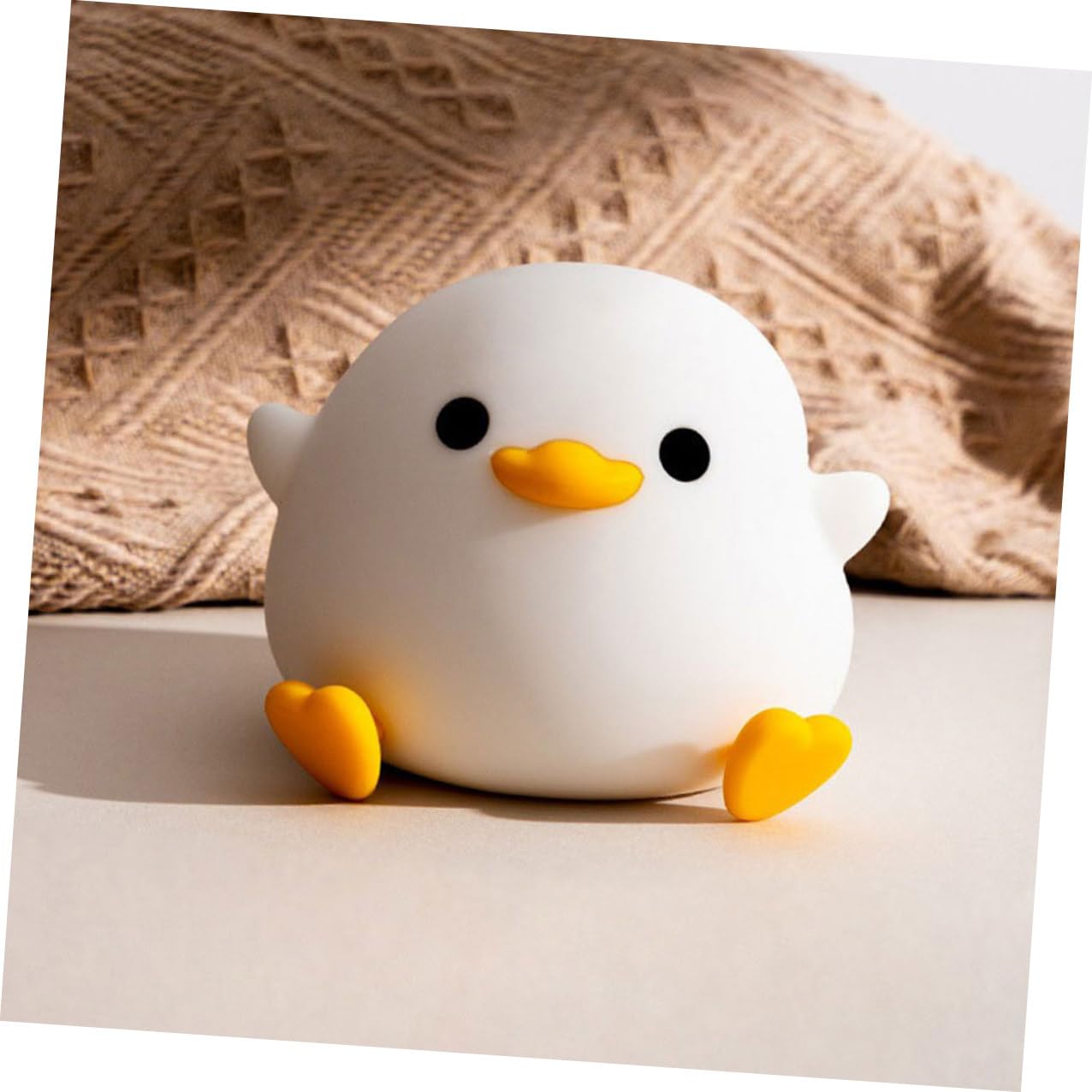 Lampada Notturna in Silicone a Cartone Animato Ricaricabile 800mah | Luce Tenue Controllo a Tocco, Luminosità Regolabile, per Regalo e Decorazione